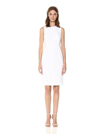 White sheath dresses for juniors girls