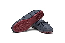 SWIMS Mens Loafers, Braided Lace Shoes for