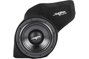 Skar Audio Single 10" Loaded Subwoofer Enclosure Compatible with 2017-2023 Tesla Model 3 Vehicles