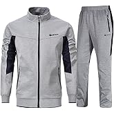 YSENTO Men's Tracksuits Outfits Set 2 Piece Jogging Suits Warm Up Sweatsuits Sweat Track Suits Sets