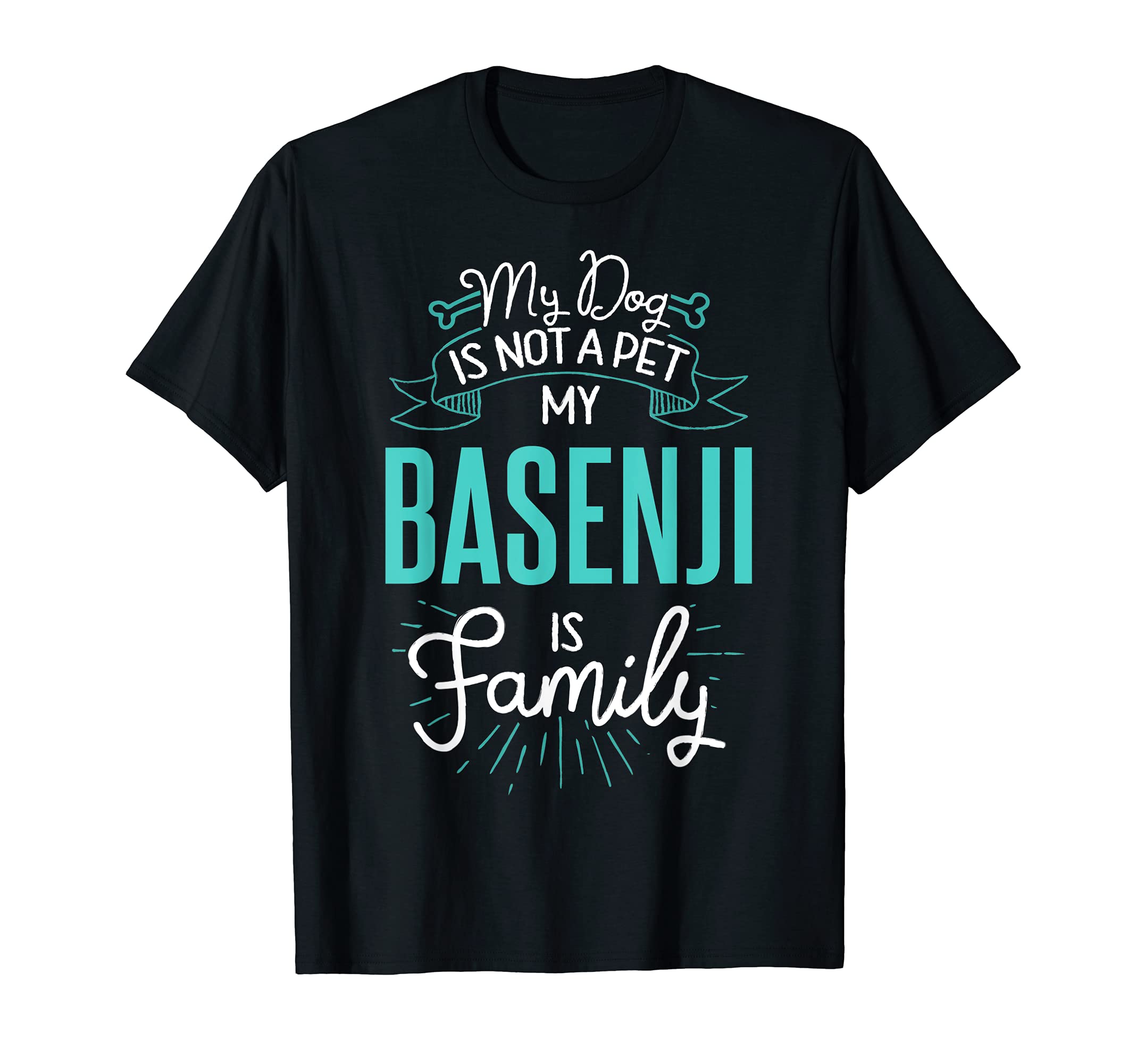 Cute Basenji Design Family Dog Giftn T-Shirt
