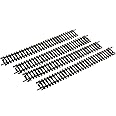 Life Like Code 100 Nickel Straight Track (4 Pack), Silver, 9