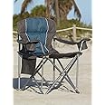 LivingXL 500-lb. Capacity Heavy-Duty Portable Chair (Blue)