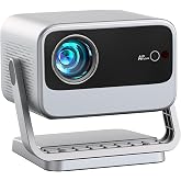 VOPLLS 4600 ANSI Smart 4K Projector with WiFi &amp; Bluetooth,Autofocus | Now with Netflix/YouTube/Prime Video,TOF 0.2s Autofocus, Auto Keystone, WiFi 6 Bluetooth 5.2, 360&deg; Stand, Compact Mini Design