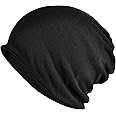 ELLEWIN Slouchy Beanie Hip-Hop Soft Lightweight Summer Beanie Head Covering Adult Hats Cap for Men Women