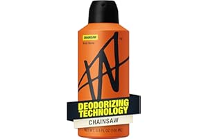 Jake Paul Chainsaw Body Spray for Men By W, Odor Blocking Body Deodorant, Long Lasting Protection, Limited Edition, 3.4 fl oz