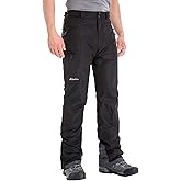clothin Men's Insulated Ski Pant Fleece-Lined Waterproof Snow Pants