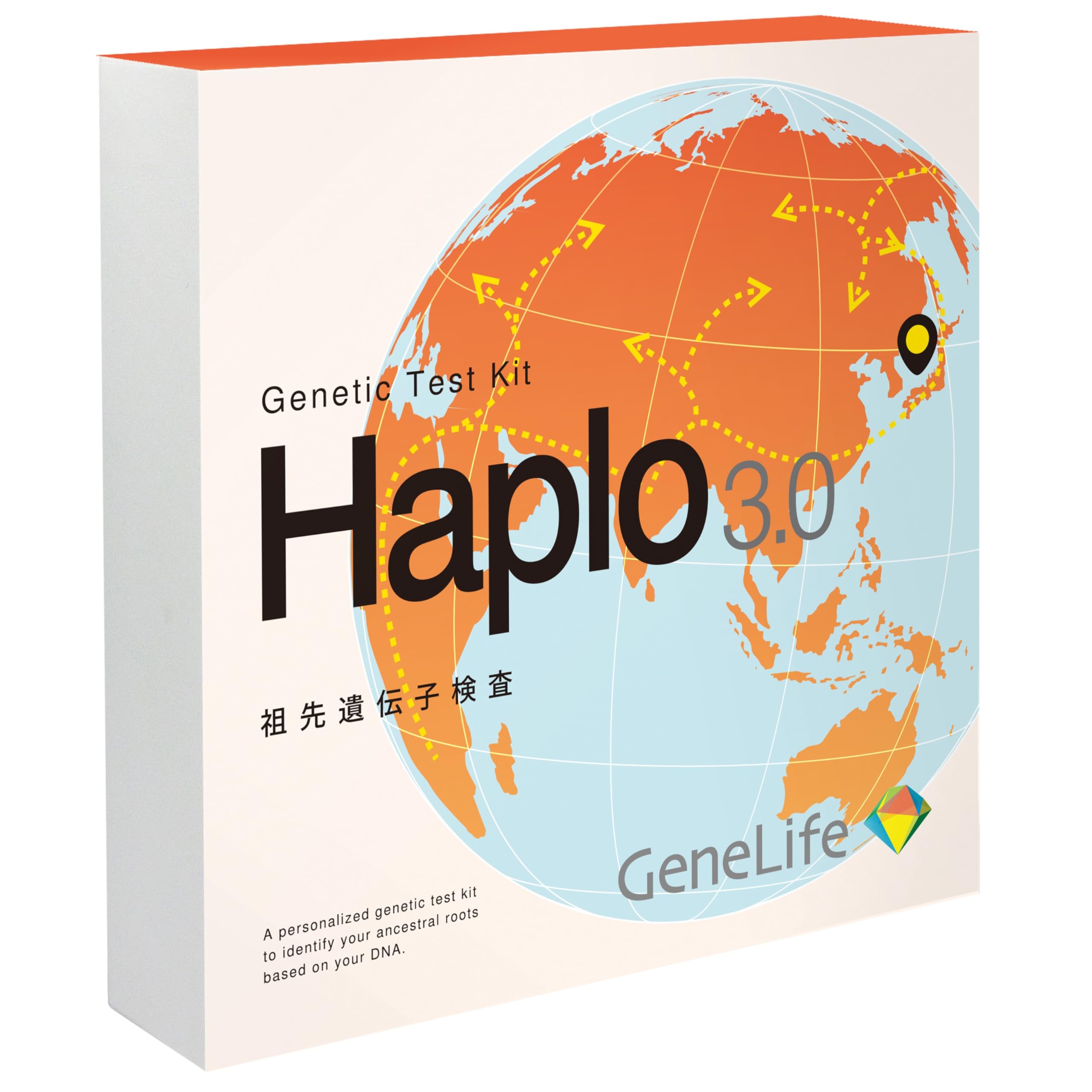ジェネシスヘルスケア GeneLife 祖先遺伝子検査キット Haplo3.0の商品画像