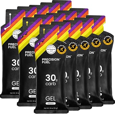 Precision Hydration PF30 Energy Gels Mild Neutral 30g Carbs 15 gels