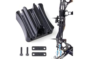 MOYUJIAN Compound Bow Quiver Mini Hunting Quiver Capable of Holding 3 Wide Headed Arrows，This Quiver is Designed Specifically for Composite Bows with Installed Sights. Without Sights, It May Become Unusable