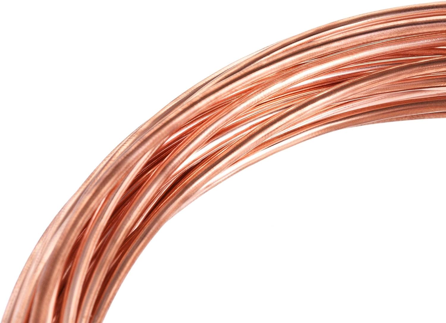 sourcing map Refrigeration Tubing 2mm OD x 1mm ID x 24.5Ft Length Copper Tubing Coil - Image 4