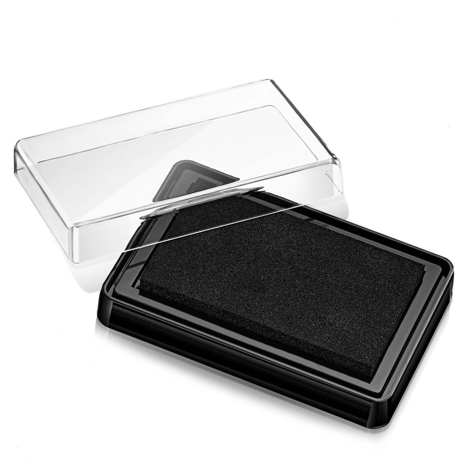 BBTO Cat and Dog Pet Paw Print Kit No Mess Safe Paw Print Ink Pad for Puppy Animal Memorial Gifts Pet Friendly (Black Ink)