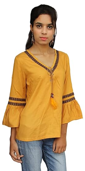 yellow mustard jeans