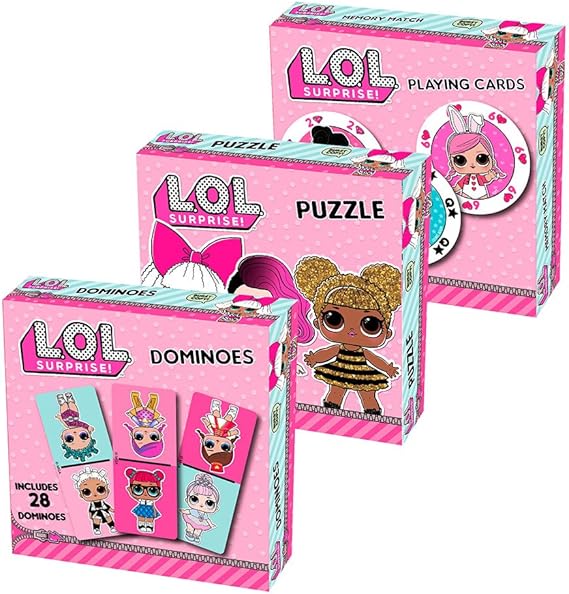 LOL - 3 packs de 3 juegos (Bizak 61928231): Amazon.es: Juguetes y juegos