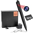 WatchfulVision 4K Home Surveillance Camera 64GB HD Small Indoor Cam Portable Cam Mini Body Camera and Picture Taking for Kids Pet Baby Security
