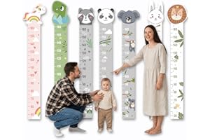 Wooden Customizable Growth Chart for Kids – Personalized Height Ruler with Various Beautiful Designs | Perfect Gift for Baby 