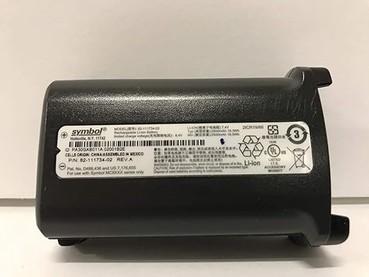 Batteria Ricaricabile Per Symbol MC9097, MC9190 E MC920 - 2600mAh, 7.4V Li-Ion - Foto 2