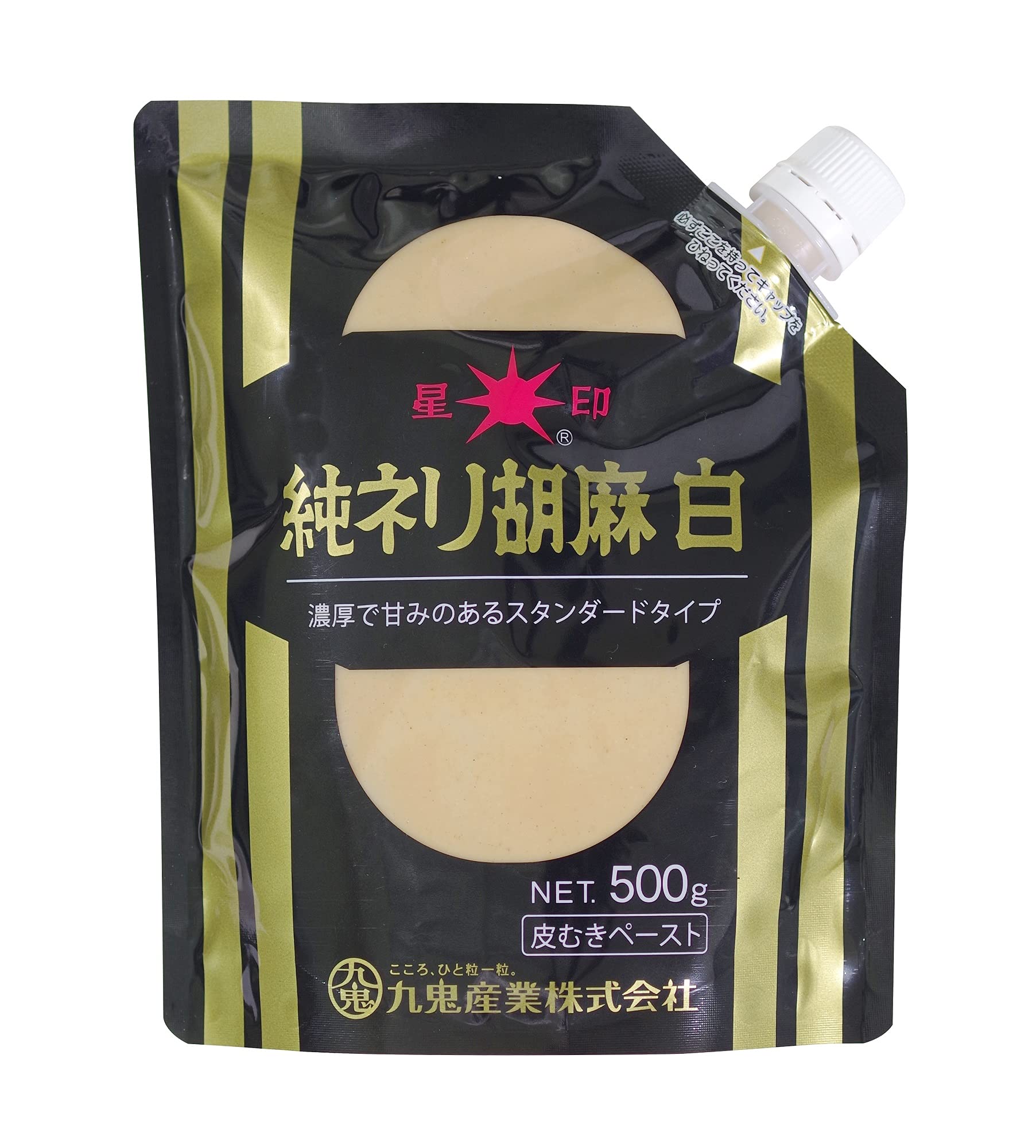 九鬼産業 星印 純ネリ胡麻白 500g商品画像