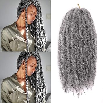 Amazon Com K G Hair 3packs Marley Braiding Hair 18inch Afro