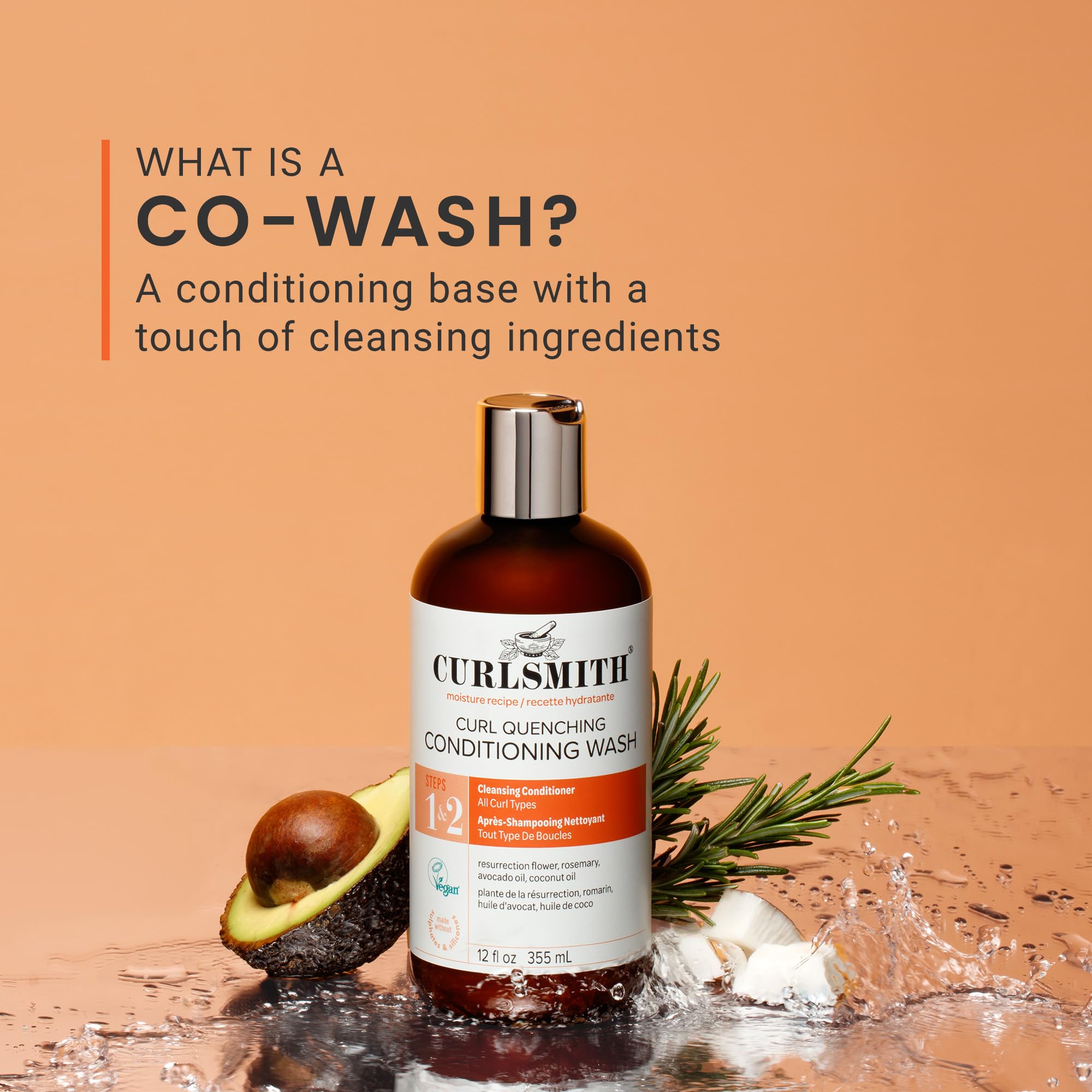 CURLSMITH - Curl Quenching Conditioning Wash (12 oz)