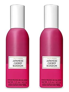 Bath and Body Works 2 Pack Concentrated Room Spray Japanese Cherry Blossom 1.50 Oz.