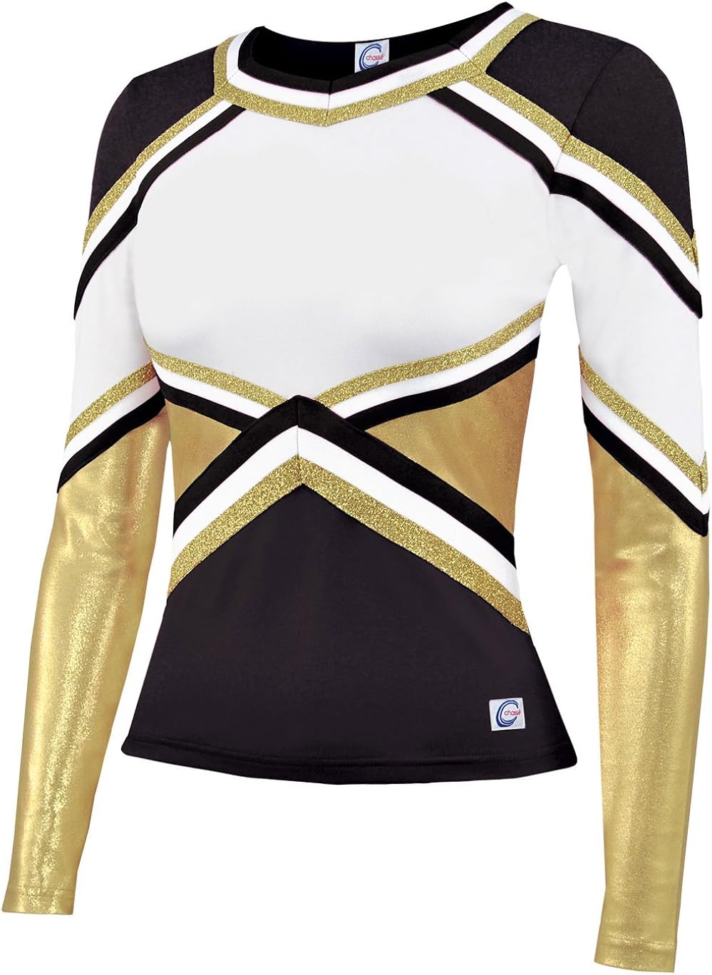 Trophy Metallic Cheer Uniform Top Clothing