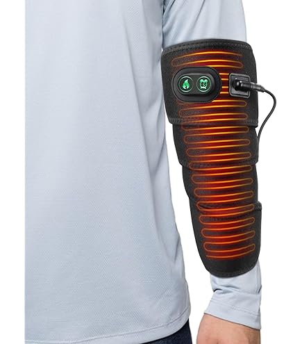 Coussin Chauffant Enveloppant Pour Cheville, Coude, Poignet - 4 Niveaux De Chaleur (40-60°C), Minuterie 15/30/45 Min, Avec Bande Velcro