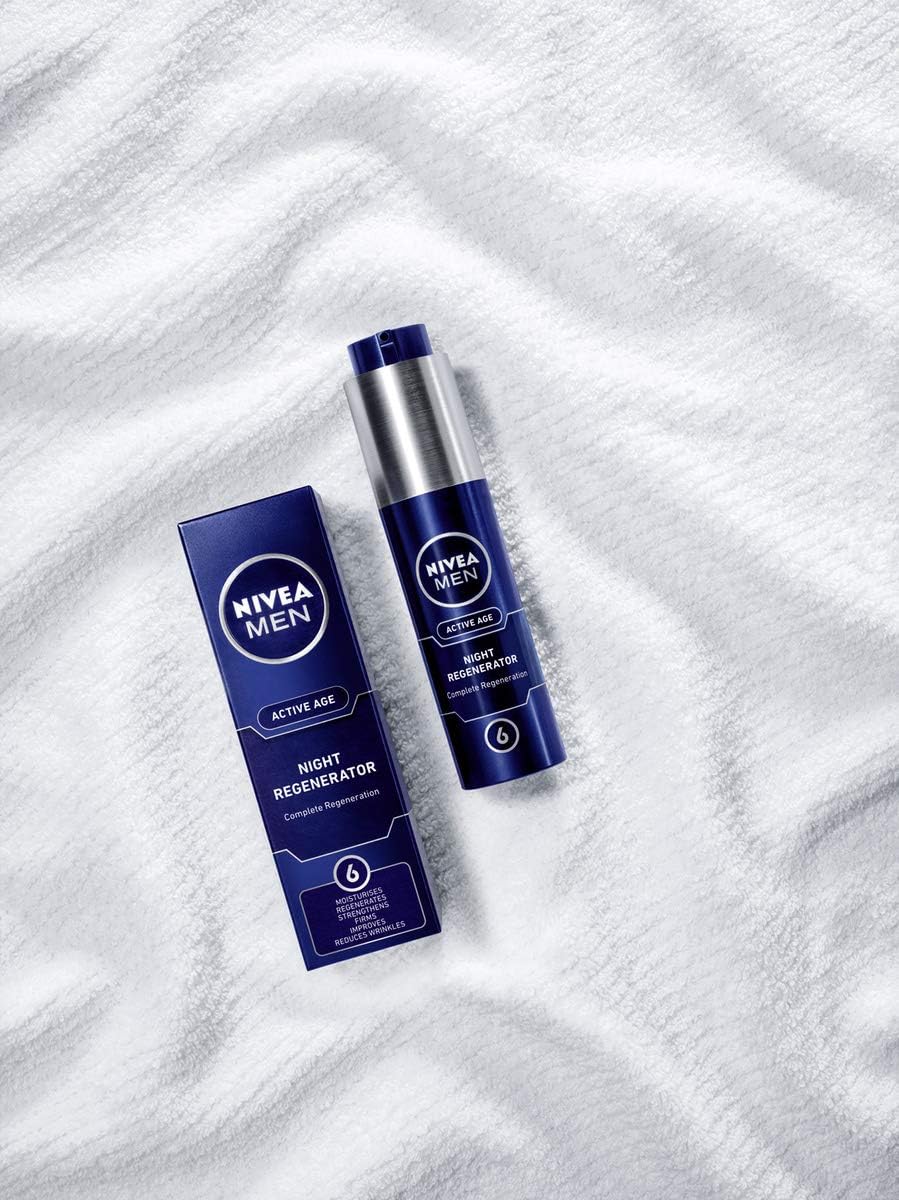 nivea men active age night