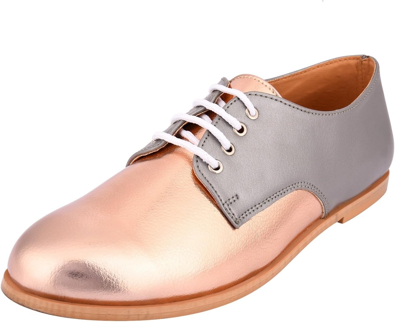 Uniqas Designs Women's Black Copper Golden Miller Wrinkle Free Patented Casual Shoes