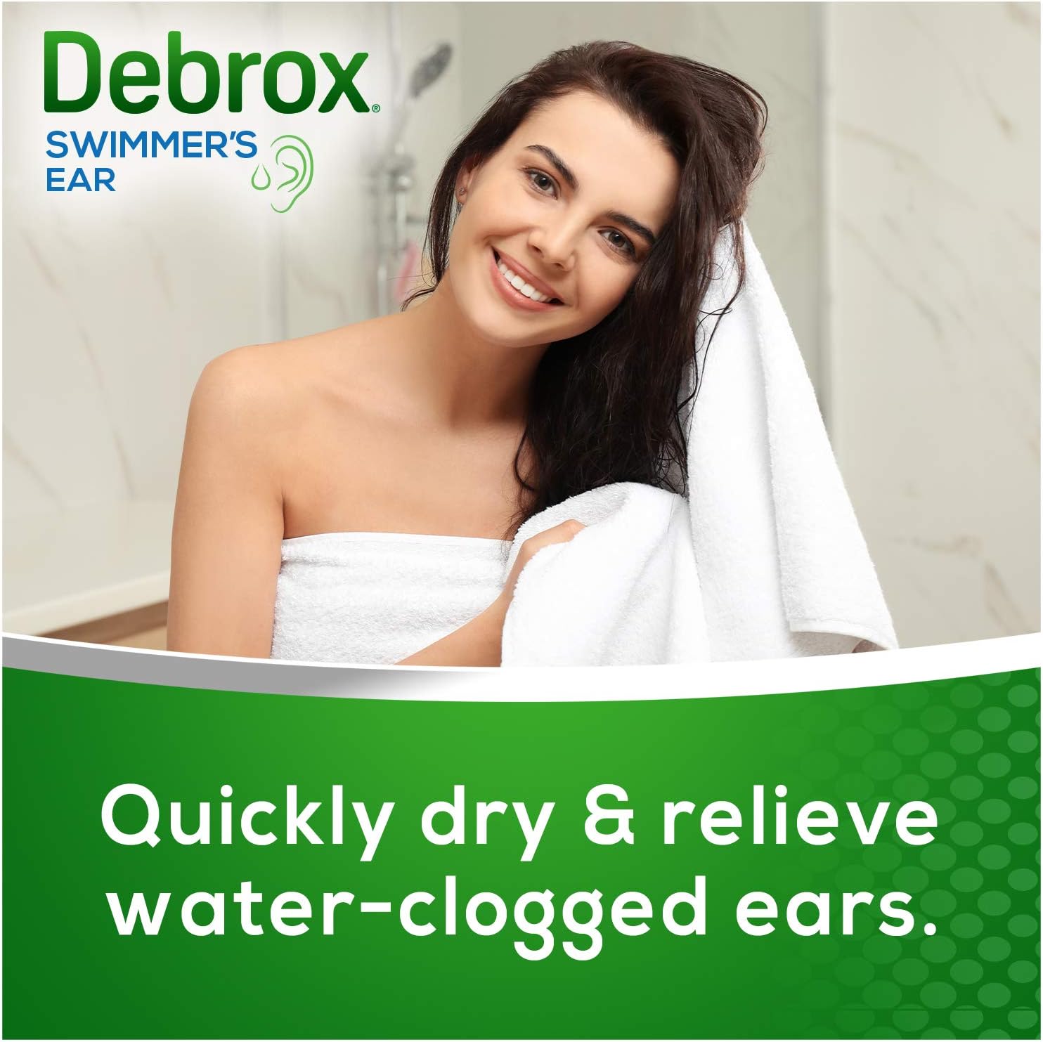 Debrox Swimmer’s Ear Drying Drops, 1 oz, Clears Water from Swimmer’s Ear: Health & Personal Care