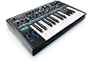 Novation Bass Station II Analogue Monosynth – includes 64 factory patches, pattern-based step sequencer and arpeggiator, two 