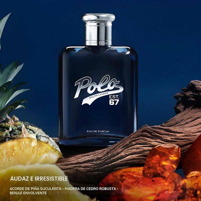 Ralph Lauren, Polo 67, Eau de Parfum, fragrância masculina, 125 ml