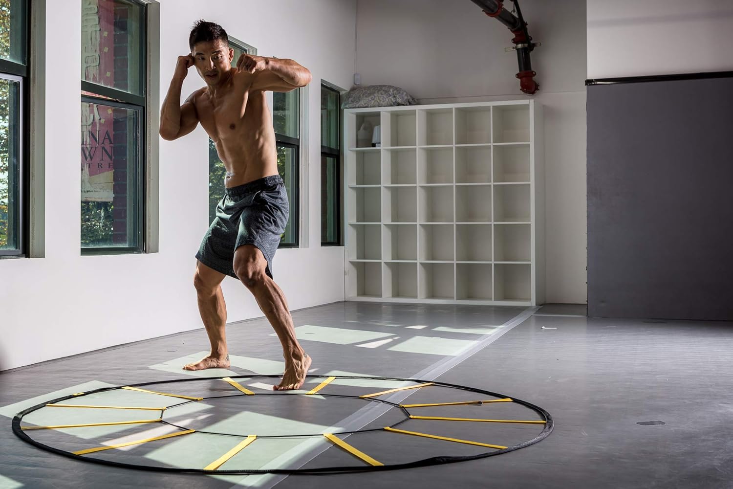 circle agility ladder