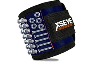 XSEYE Mens Gifts for Valentines Day, Magnetic Wristband for Holding Screws, Birthday for Him Dad, Unique Tools Cool Gadgets for Handyman Electrician, Anniversary Ideas for Man Husband Boyfriend