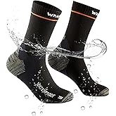 WRAP ME Waterproof Socks for Men Women, Ultimate Warmth with Merino Wool, Waterproof Hiking Socks with Breathable Cushion
