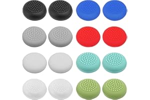 16pcs Joystick Cap, Silicone Thumbstick Thumb Grip Stick Cap Cover Replacement Parts Compatible with Meta Oculus Quest 2 Cont