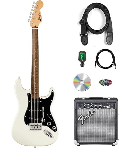 Squier Mini Strat - White | Gino Guitars