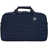 Bric's B|Y Ulisse Duffel Bag - Luxury Weekender Bags for Women and Men - Premium Carry On Bag and Overnight Bags - The Perfect Personal Item Bag for Travel - Ocean Blue