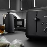 Salter Kuro COMBO-8801 Kettle Toaster Microwave Set Black 3kW 800W 60m view 8