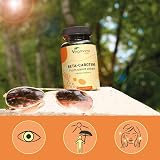 Vegavero Beta Carotene 180 Capsules Natural Carrot Extract Vegan 7 mg view 4