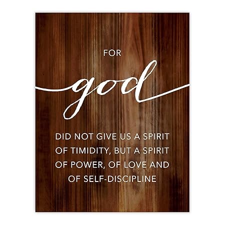 spirit of timidity bible verse