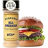 ALLEGRO - The Marinate Everything Marinades| Burger Seasoning for Beef, Turkey, Chicken, Veggie Patties| Seasonings for Grilling, Roasting & Cooking| 2.8 Oz (Pack of 1) - All American Burger Seasoning