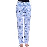 Disney Womens Lounge Pants Pajama Bottoms All Over Print Cotton