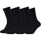 Forony Dress Socks for Men Bamboo Rayon Anti Odor Moisture Wicking Size 8-13
