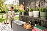 elho Greenville Round 16 Flower Pot with Integrated Water Reservoir view 8