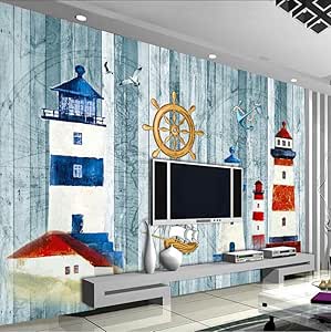 Mural Mural 3D Papel Tapiz Personalizado Dibujos Animados Con Temas