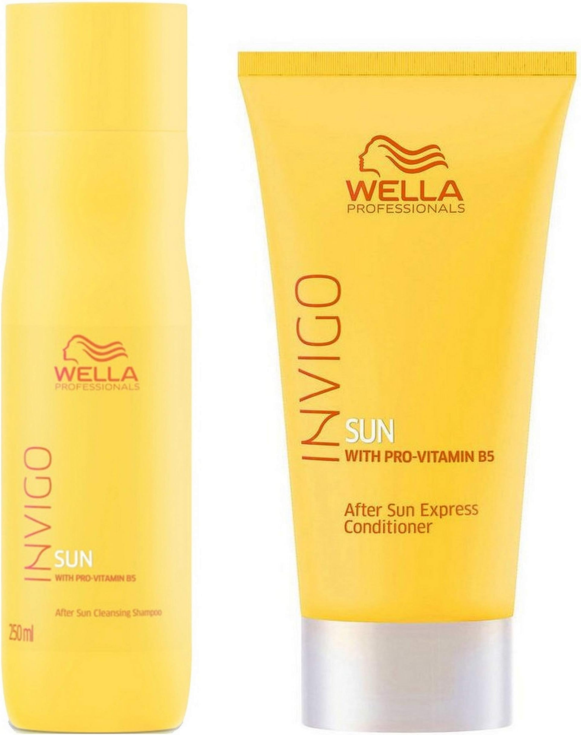 Wella Professionals Sun Hair and Body Shampoo 250ml and Express Conditioner 200ml
