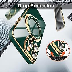 Tnarru Green for iPhone 15 Pro Max Case with