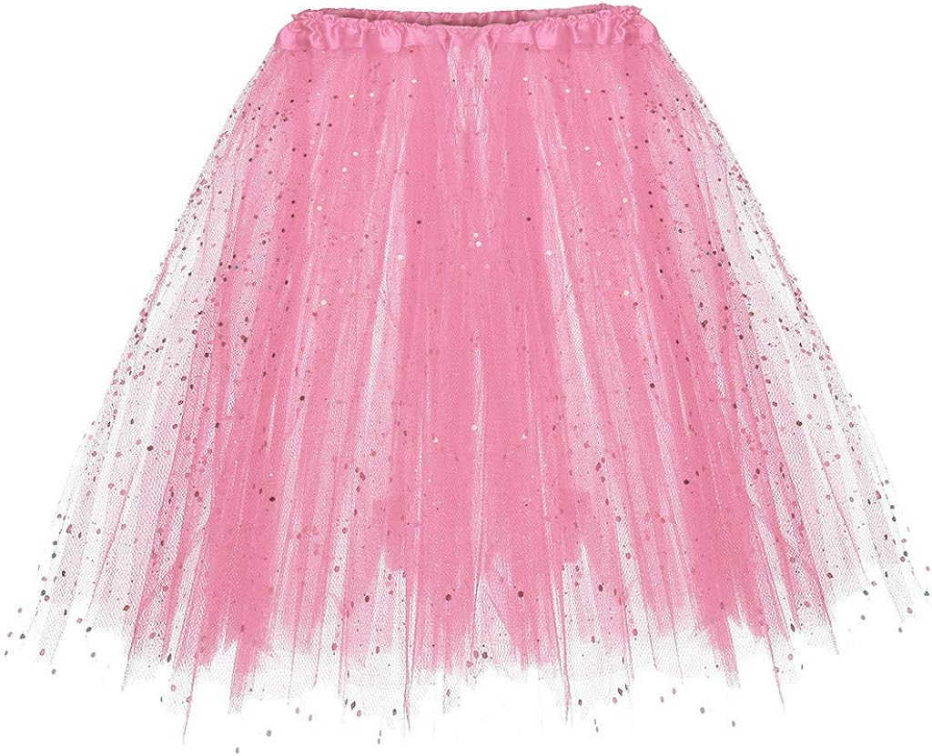 Frog Fun Women's Classic Elastic 3 Layered Tulle Tutu Skirt,Factory Direct Sale