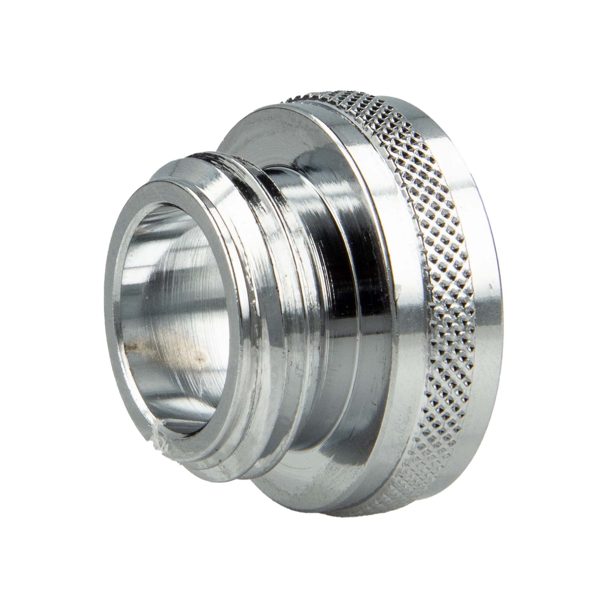 tecuro - 20096 - Reducer adaptor M24 x 1 IG to 1/2 inch male thread, chrome.